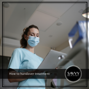 How to handover treatment