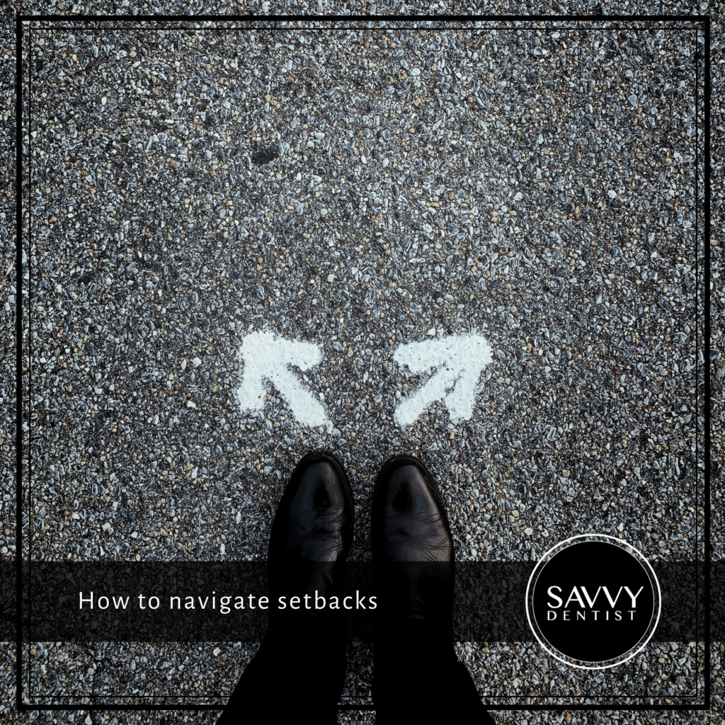 How to navigate setbacks